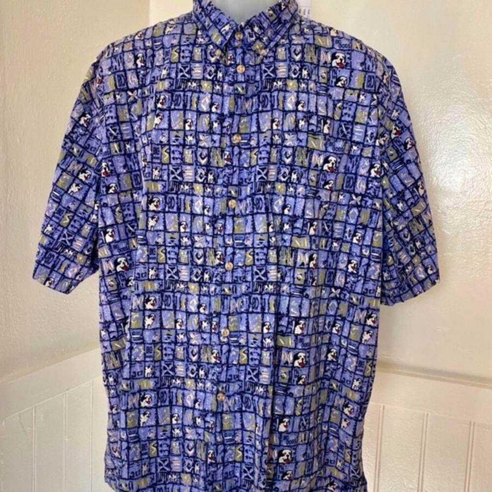Big Dogs Men's Short Sleeve Button Down EUC | XL